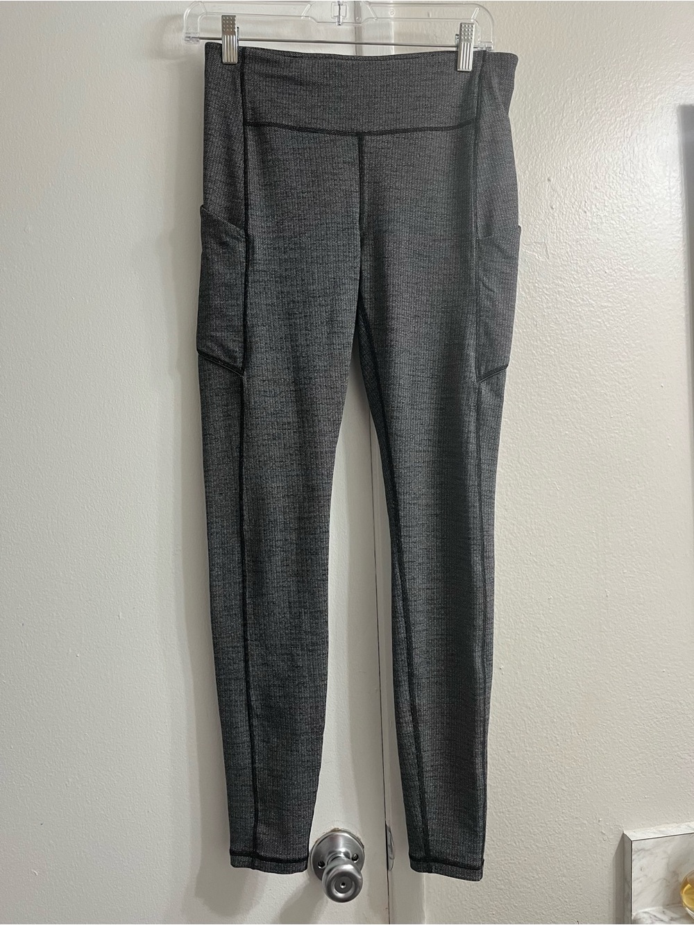 lululemon athletica Charcoal High-Waist Leggings with Side Pockets